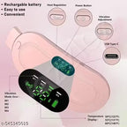 Period Cramp Relief Massager & Heating Pad for Period Cramps Portable Cordless Periods Cramps Relief Machine 3-Temp. & 4-Massage Mode Fast Heating Menstrual Period Pain Relief Device for Women.